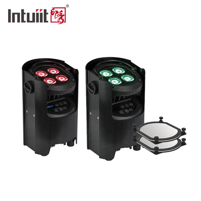 4x12W 4-w-1 RGBW Dj Wedding Battery Powered LED Uplight WIFI Wireless Dmx disco Stage par Lights
