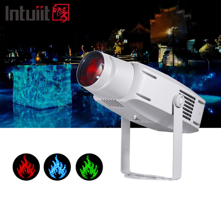 Reklama Wydział rozrywki na zewnątrz Dynamic Water Ripple Projection Light Waterproof 400w Led Water Wave Effect Projector