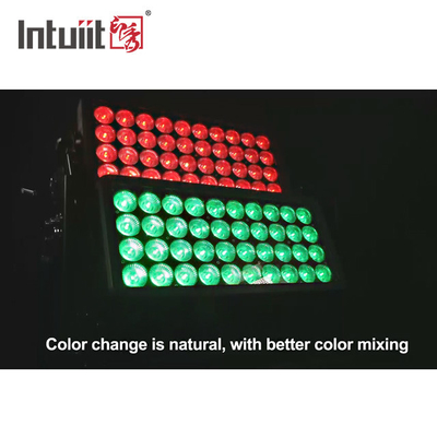 400W 800W 1500W IP65 Woda wodoodporna na zewnątrz Kolor miejski RGBW Strobe Oświetlenie sceniczne Dmx Led Wall Washer Light