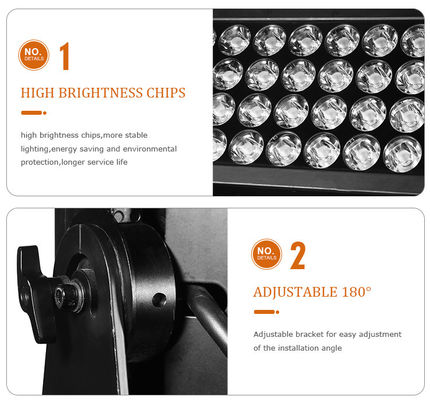 IP65 1500w Rgbw 4in1 Led City Color Waterproof Led Wall Wash Lighting Oświetlenie sceniczne Led Outdoor Washer Light