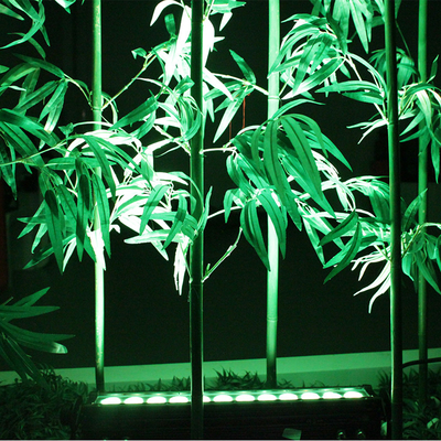 12X3W zewnętrzny umywalka ścienna LED IP65 wodoodporna DMX RGB LED Liniowe światło umywalki dla architektonicznego oświetlenia fasady budynku