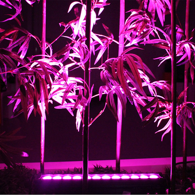 12X3W zewnętrzny umywalka ścienna LED IP65 wodoodporna DMX RGB LED Liniowe światło umywalki dla architektonicznego oświetlenia fasady budynku