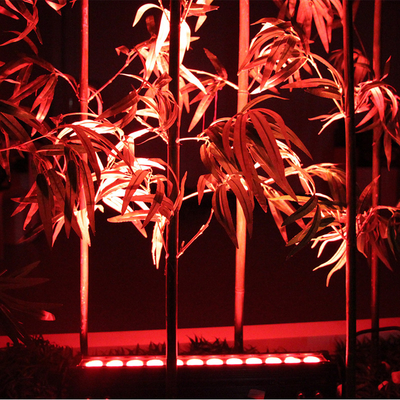 Światło hotelowe Światło krajobrazowe Jednokolorowe RGB DMX512 12X3W Led Światło do myjni ściennej