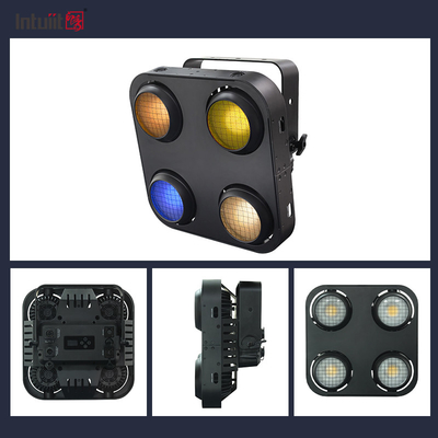 4x90W 4 Eye LED Blinder Blinder Light Bursztyn ciepły biały 2in1 IP65 Wodoodporny światło LED Light