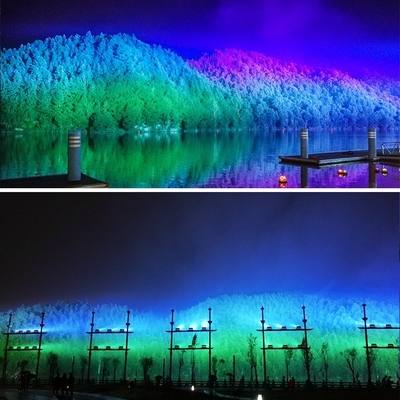 Zewnętrzne 1500W RGBW 4in1 RGBW 4in1 LED City Color Light wodoodporne lampy do pralki do budowy