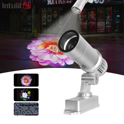 wodoodporny zewnętrzny IP65 60W Reklama obracający się LED Gobo Laser Logo Projektor