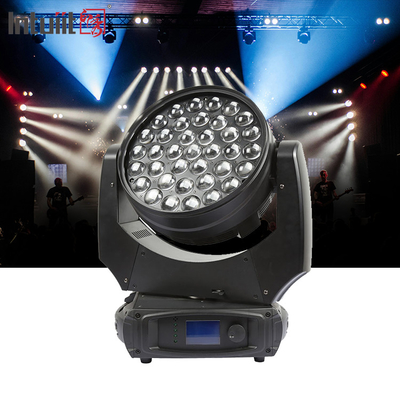 Oświetlenie sceniczne LED 37x10W Zoom DMX Beam Wash