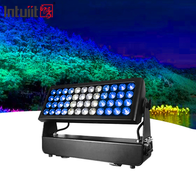 DMX512 1500W RGBW 4in1 IP65 wodoodporny DJ Ślubna scena Miejscowa pralka ścienna zewnętrzna LED Wasch Flood Light