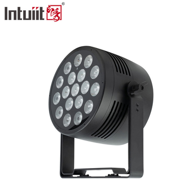 DJ Light 18pcs 20W 6in1 RGBWA-UV Flat Par Outdoor Architectural Wash Light IP65 18x20W LED Wodoodporny par