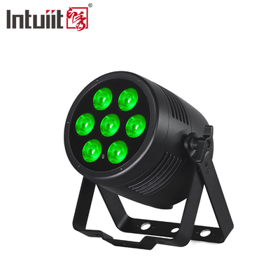 Bezprzewodowy bezprzewodowy DMX zewnętrzny 7x20W RGBWA UV 6in1 IP65 LED Par Light Uplight Zewnętrzny