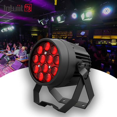 Wodaodporny bezprzewodowy DMX zewnętrzny 12x10W RGBW 6in1 IP65 LED Par Light