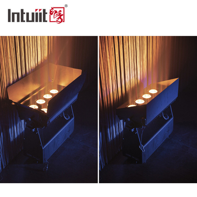 IP65 wodoodporny 8x10w bezprzewodowy zasilany baterią Par Uplight Dmx Stage Led Wall Washer Light