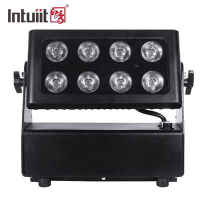 IP65 wodoodporny 8x10w bezprzewodowy zasilany baterią Par Uplight Dmx Stage Led Wall Washer Light
