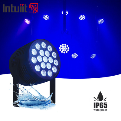 Zewnętrzne wodoodporne 18*20W RGBWA+UV Led Par Light Led Uplights
