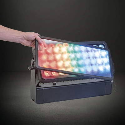Led City Color Light 400W Zewnętrzne Architektoniczne Budynki Led Wall Washer Light 40pcs 10w Rgbw 4in1 Zewnętrzne Światło ścienne