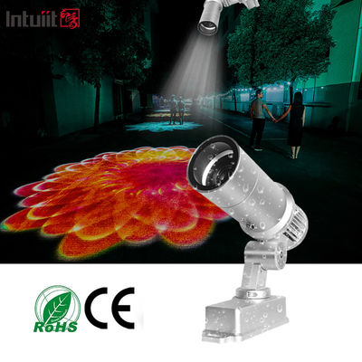 Wodoszczelny IP65 Logo Gobo Projektor Światło Bożonarodzeniowe Zewnętrzne 60w LED Gobo Logo Projektor Zewnętrzne Światło Reklamowe