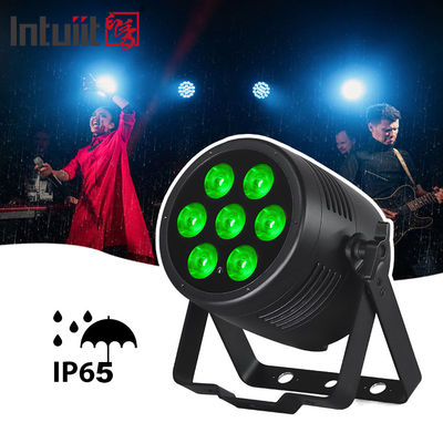 Wodoodporna lampa PAR LED IP65 7x20W RGBWA-UV 6w1 Zewnętrzna lampa LED Par