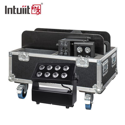 8x15W RGBW wodoodporne Wydarzenie Myj DMX Bateria Napędzana LED Stage Light Bezprzewodowa Bateria Uplight