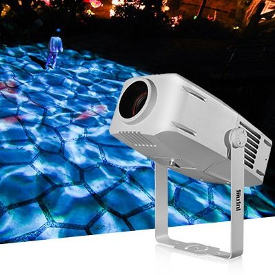 100W Zewnętrzny Wodoodporny Reflektor LED Efekt Sceniczny Wody Falującej Niebieski Dynamiczny Efekt Gobo Światło Projekcyjne