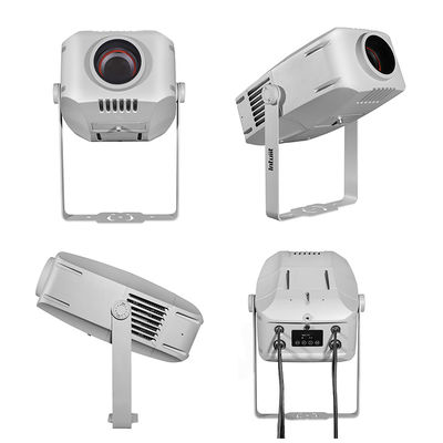 200W wodoodporny Ip65 zewnętrzny wewnętrzny reklama na zamówienie Gobo Led Zoom logo Projektor światło