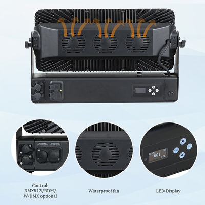 Światło do mycia ścian 40x10W RGBW 4-w-1 wodoodporny reflektor dla City Stage Park Aluminium Wash Led Lighting