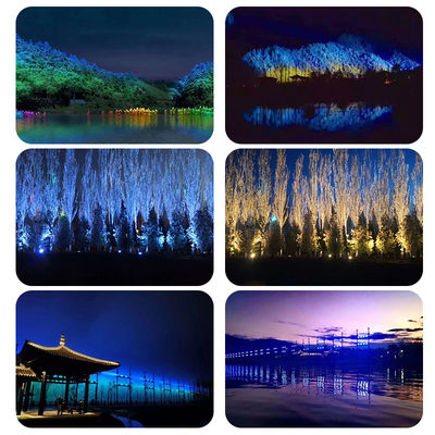 Oświetlenie architektoniczne LED City Color IP65 1500W RGBW 4IN1 LED DMX Led Wash Light Outdoor