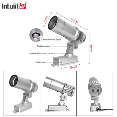 60W Zewnętrzne światło projekcyjne Gobo, reklama, znak świetlny, wodoodporny, obrotowy, LED, projektor, wzór, logo na drzwi, reflektor