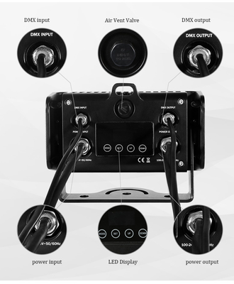 6x5W RGB RGBW Zewnętrzny LED Wall Washer IP65 Reflektor Blinder Stroboskop