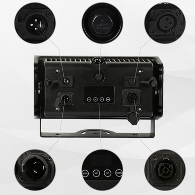 RGBW Zewnętrzne IP65 Wodoodporne 80W LED Reflektory do Mycia Ścian, Kolorowe Oświetlenie do Imprez