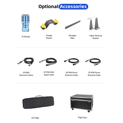 Listwa LED Wallwasher 24*2W RGBW 4w1