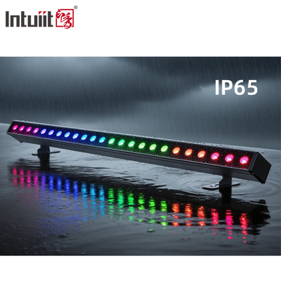Światło ścienne na zewnątrz IP65 24*2w wodoodporne RGBW Bar do mycia ścian