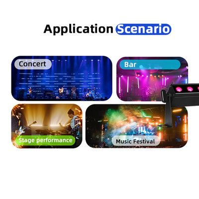 IP20 Led Up Lights Zasilanie bateryjne LED Wall Wash 12x2w RGBW 4in1 Stage Bar Light Oświetlenie sterowanie dźwiękiem