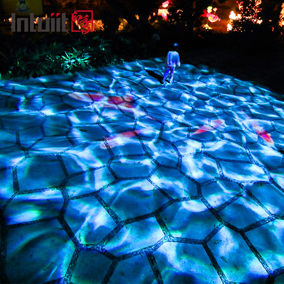 Wysokiej jakości 200W IP65 Wodoodporne zewnętrzne reflektory LED do projekcji Kolorowy efekt fali wodnej dla klubu nocnego DJ Gobo oświetlenie sceniczne