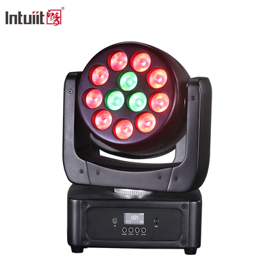 Sprzęt oświetleniowy na scenie wydarzenia pokazu DMX Beam RGBW 12x8w Led Wash Moving Head Light