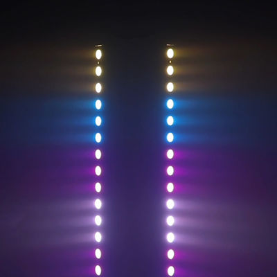 12*2W 4-w-1 IP65 LED Wash Bar Zasilane Baterią Światła Projekcyjne RGBW Efekt Wiązki
