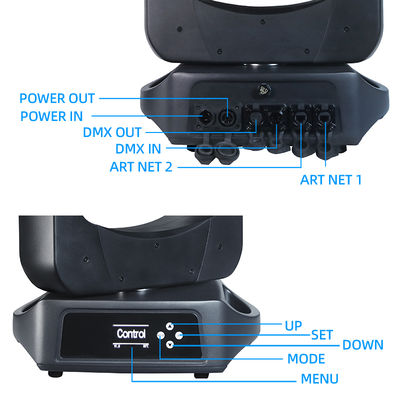 Zewnętrzny IP66 LED 200W Beam Moving Head Light Ostrze światło efekt sceniczny oświetlenie dla klubu nocnego DJ Disco Show Outdoor Wedding Party