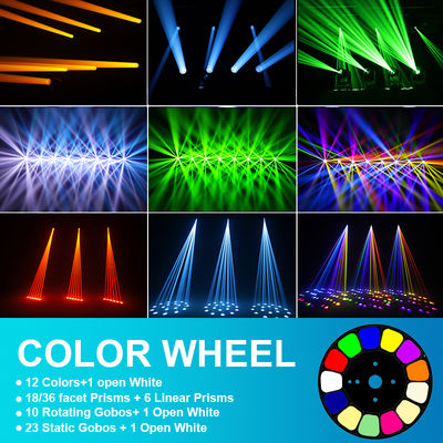 2025 Pro IP66 100W laserowa lampa z ruchomą głowicą zewnętrzna wodoodporna wiązka światła scenicznego DMX sprzęt oświetleniowy dla DJ-a