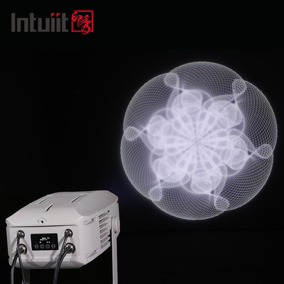 400W RGBW LED Niestandardowy projektor logo Gobo Światło IP65 Wodoodporny Obrotowy Projektor LED Logo do użytku zewnętrznego