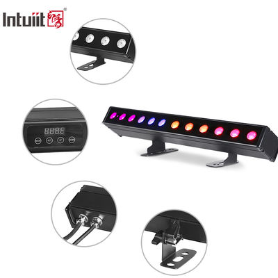 12*2W 4-w-1 IP65 LED Wash Bar Zasilane Baterią Światła Projekcyjne RGBW Efekt Wiązki