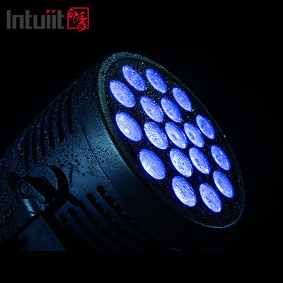 IP65 18x20w RGBAW UV Led Par Uplight Wodoodporne światło LED Par