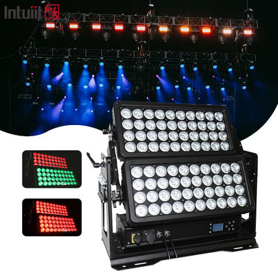 400W 800W 1500W City Color DMX Control Mode wodoodporny LED Stage Wash Light Dwuwarstwowy reflektor dla wydarzeń