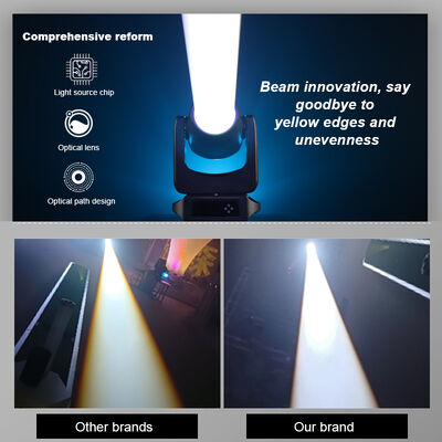 2025 Pro IP66 100W laserowa lampa z ruchomą głowicą zewnętrzna wodoodporna wiązka światła scenicznego DMX sprzęt oświetleniowy dla DJ-a