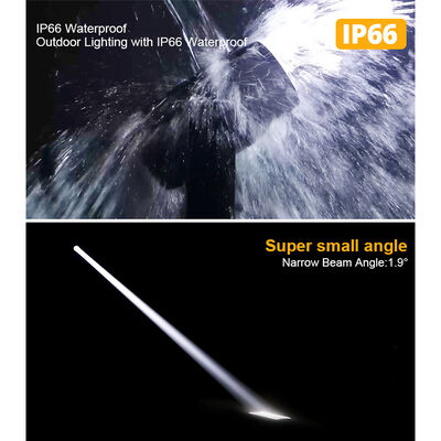 Reflektor ruchomy LED 200W IP66 z 12+1 kolorami, sterowanie DMX512/RDM do teatrów, pokazów, wesel i klubów