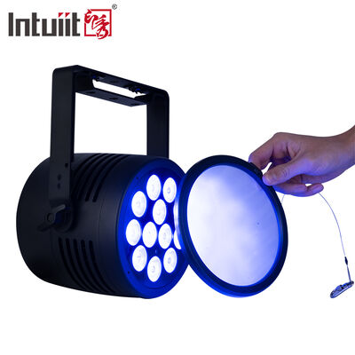 Profesjonalny IP65 wodoodporny LED Par Light 12x20W RGBWA+UV 6in1 DMX512 Stage Wash Light na imprezę weselną na zewnątrz DJ Disco