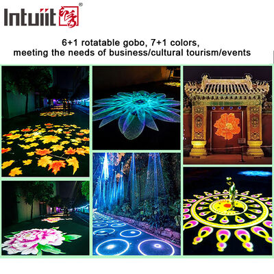 Konfigurowalny projektor Gobo 400W, wodoodporny IP65, lampa z niestandardowym logo, światło reklamowe LED