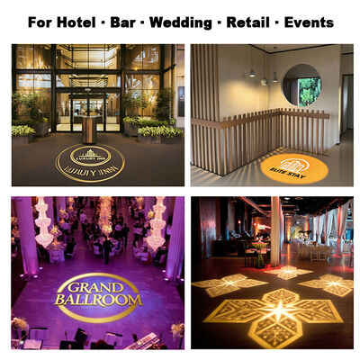 Projektor reklamowy LED 40W High Definition CE RoHs Projektor logo Gobo