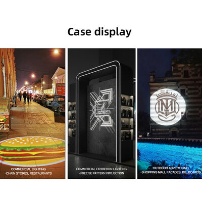 Custom Logo Projector Light Outdoor Waterproof Gobo Projector 60W LED Advertising Lights for Business Branding