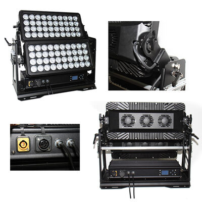 Mocne światło powodziowe LED 400W 800W 1500W, wodoodporne IP65, oświetlenie zewnętrzne stadionów, budynków, przemysłu i budownictwa, sterowanie DMX512