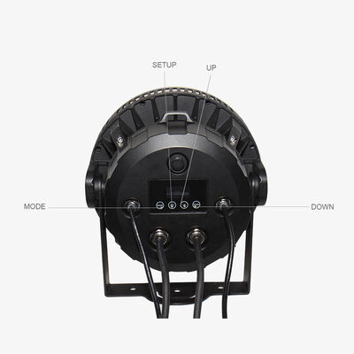 60*12W RGBW 4w1 IP65 Zewnętrzna dioda LED PAR Can Uplighting Set DMX512 Stage Wash Light na wydarzenie weselne Fasada budynku