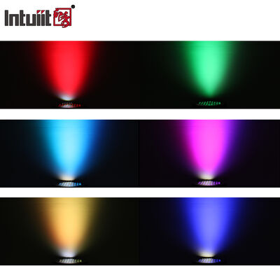 60*12W RGBW 4w1 IP65 Zewnętrzna dioda LED PAR Can Uplighting Set DMX512 Stage Wash Light na wydarzenie weselne Fasada budynku